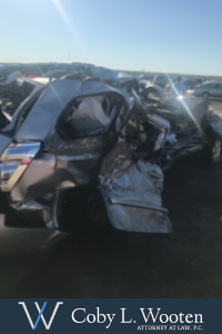 The aftermath of a Houston TX car accident